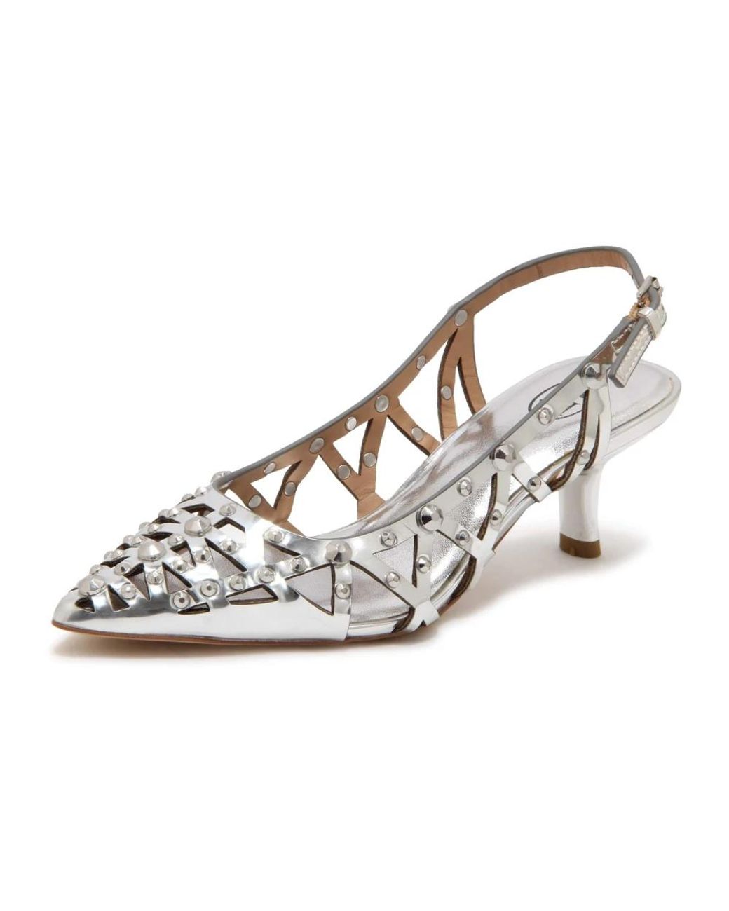 Ash Schoenen ,Grijs ,Leer Bizarre Slingback in het Gray