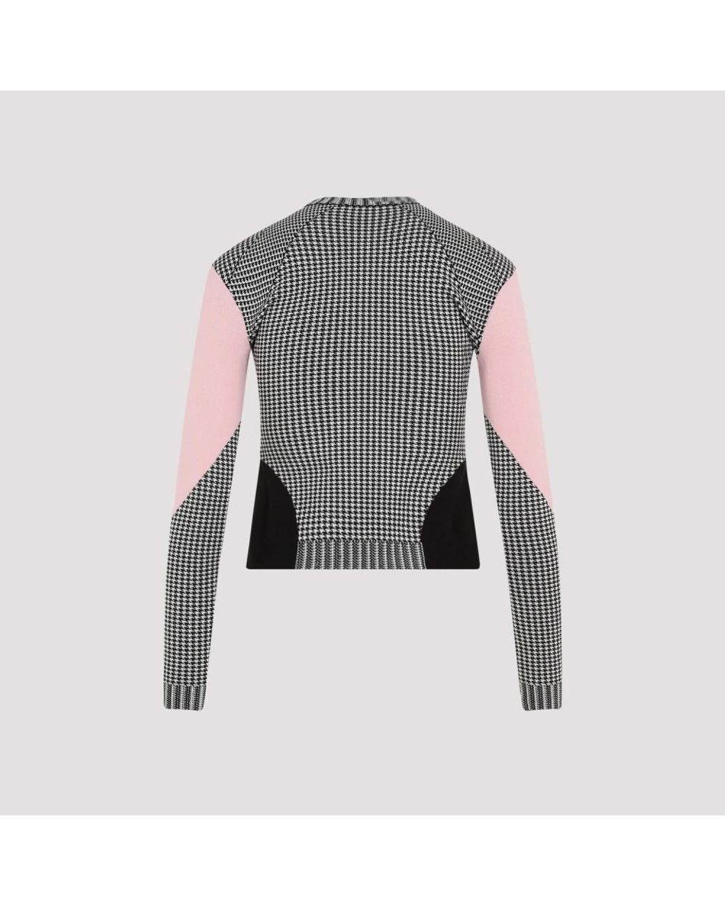 McQueen Gray Round-Neck Knitwear
