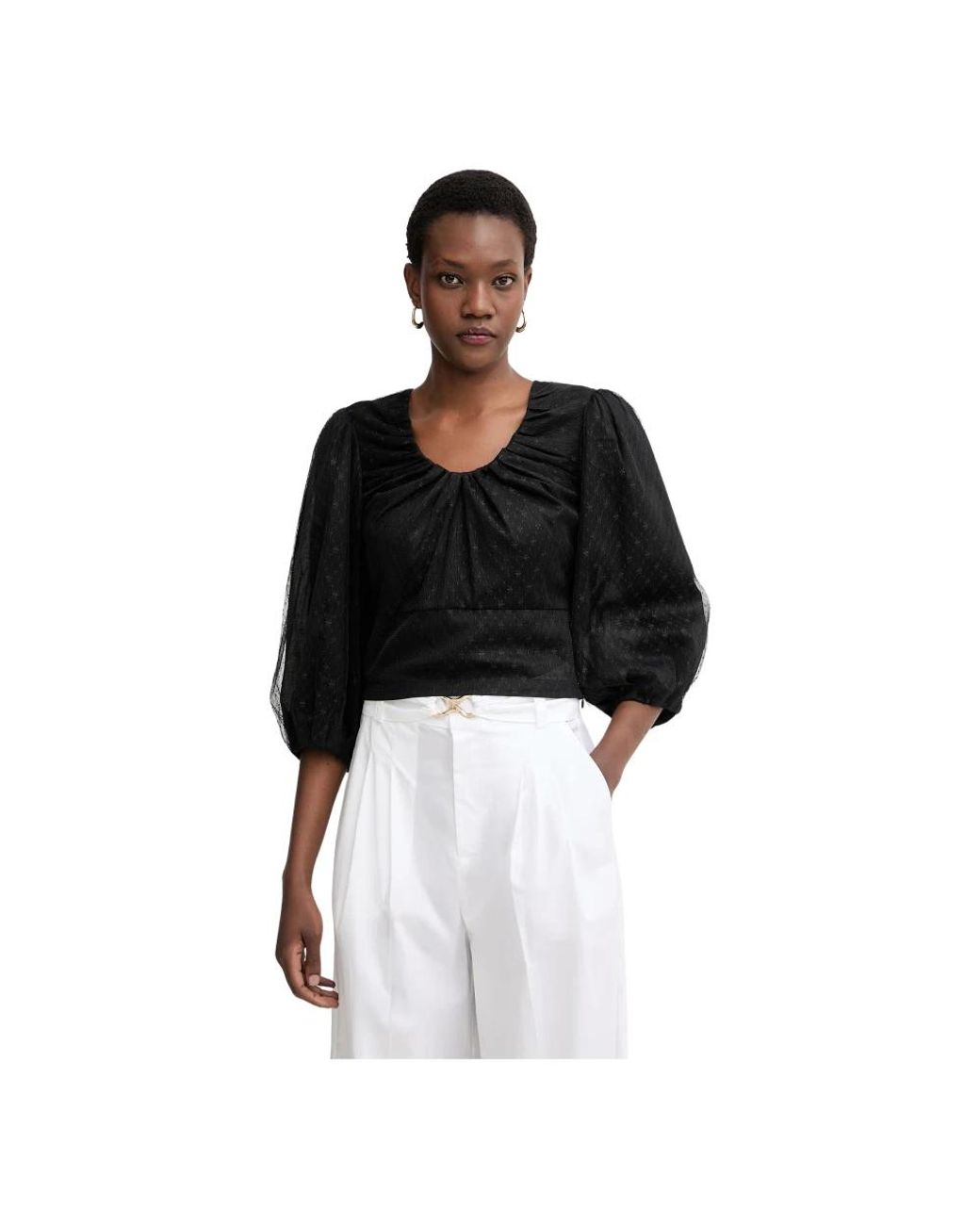 Blouses Twinset de color Black