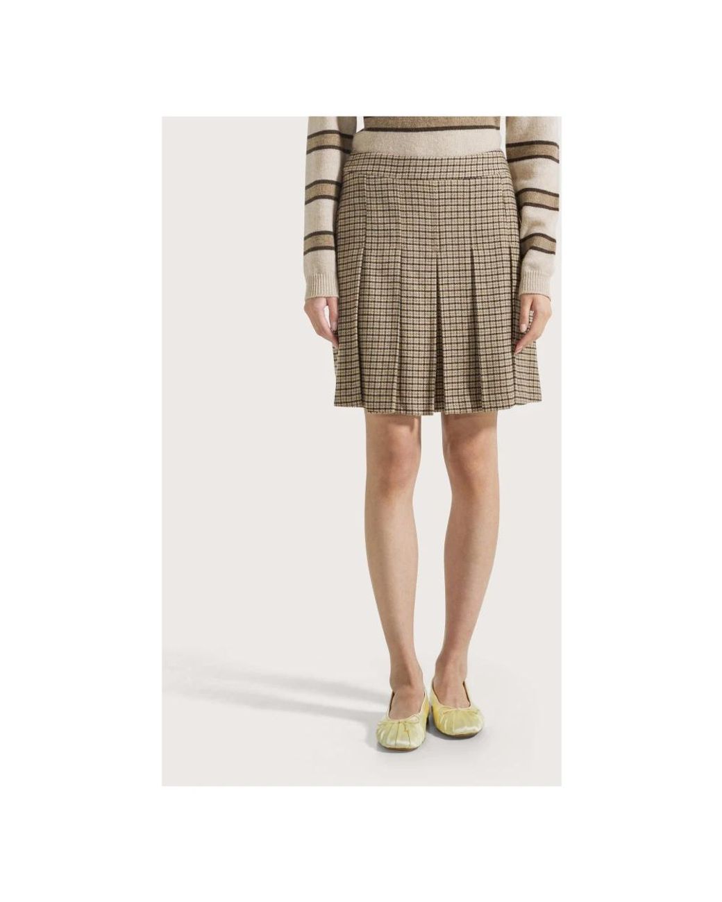 Short Skirts Seventy de color Natural