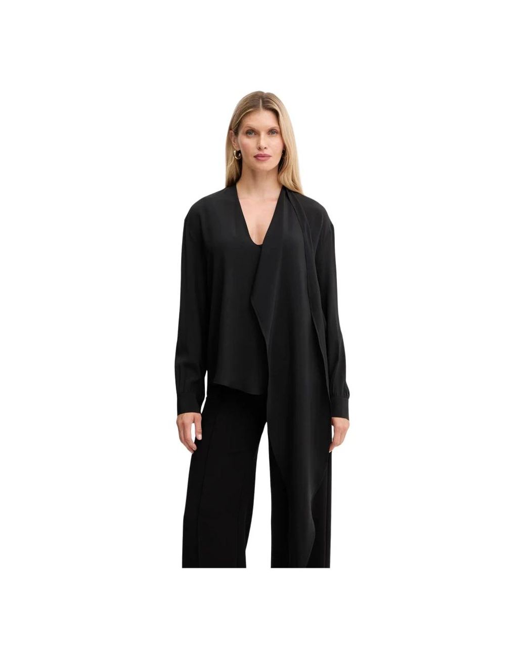 Blouses SIMONA CORSELLINI de color Black