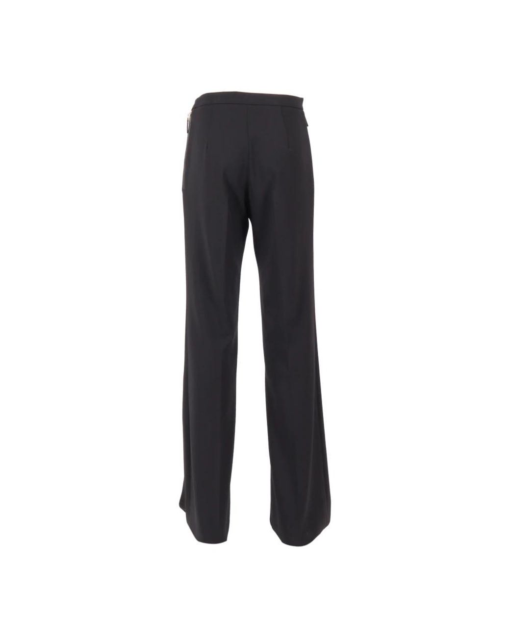 Elisabetta Franchi Blue Wide Trousers