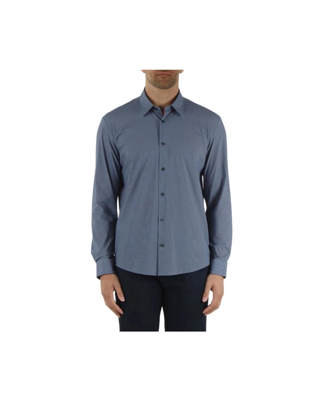 Boss Blue Casual Shirts for men