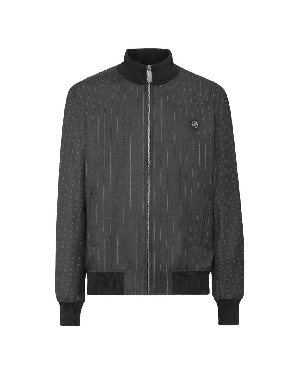 Bomber Jackets Philipp Plein de hombre de color Gray