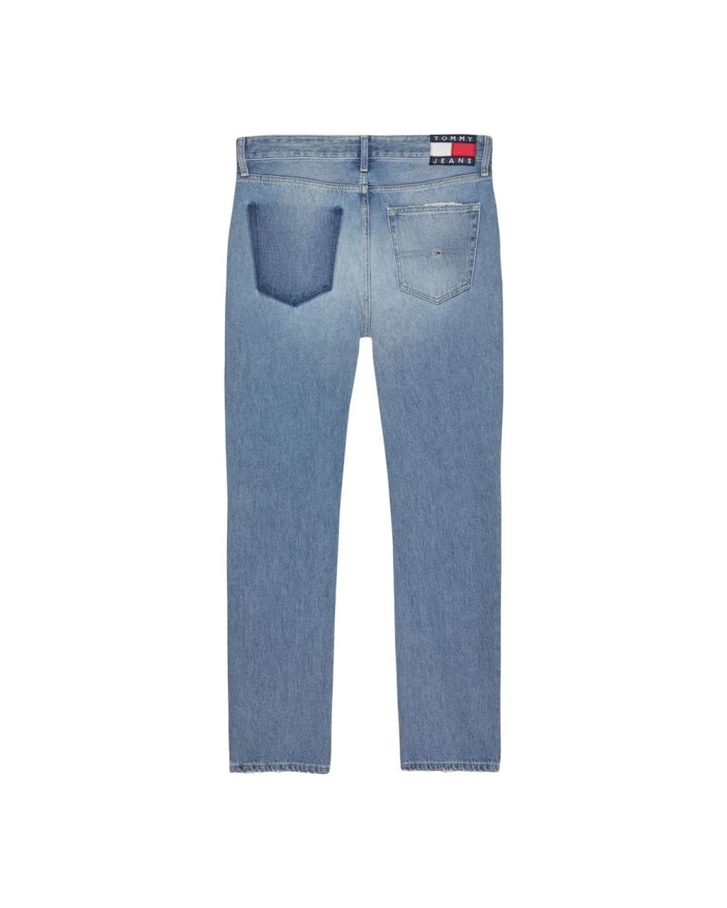 Tommy Hilfiger Blue Straight Fit Jeans for men