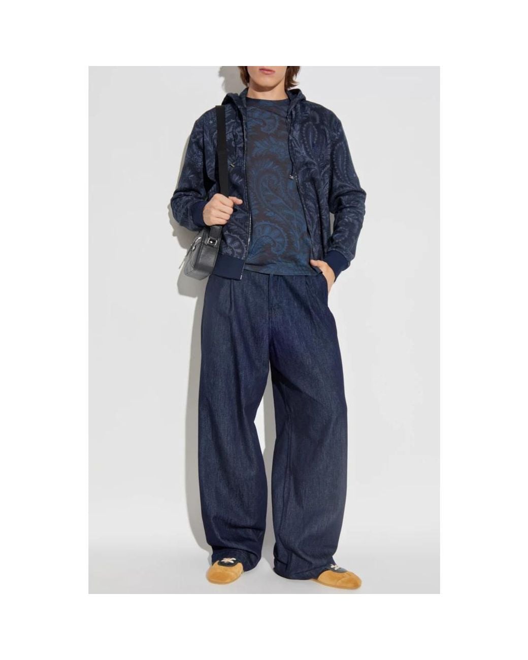 T-Shirts Etro de hombre de color Blue