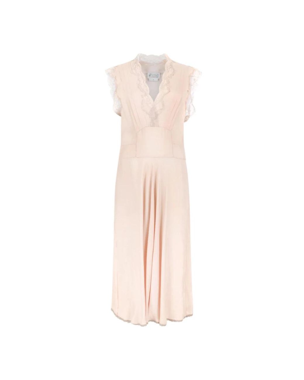 Maison Margiela Pink Midi Dresses