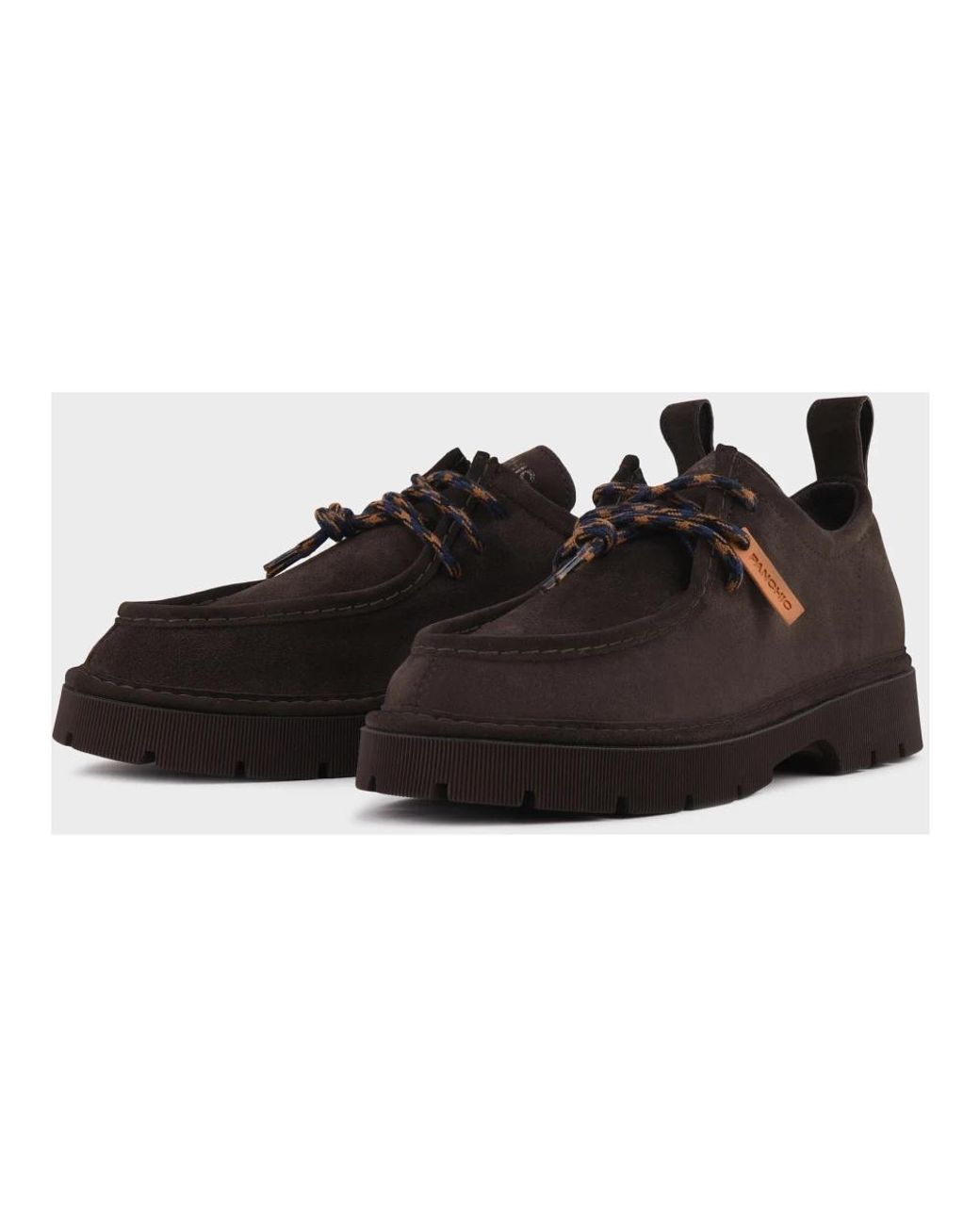 Pànchic Black Laced Shoes for men