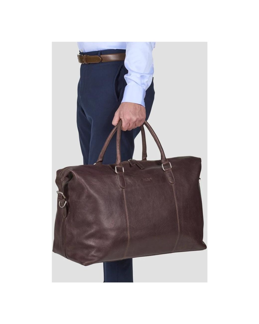 Howard London Brown Weekend Bags for men