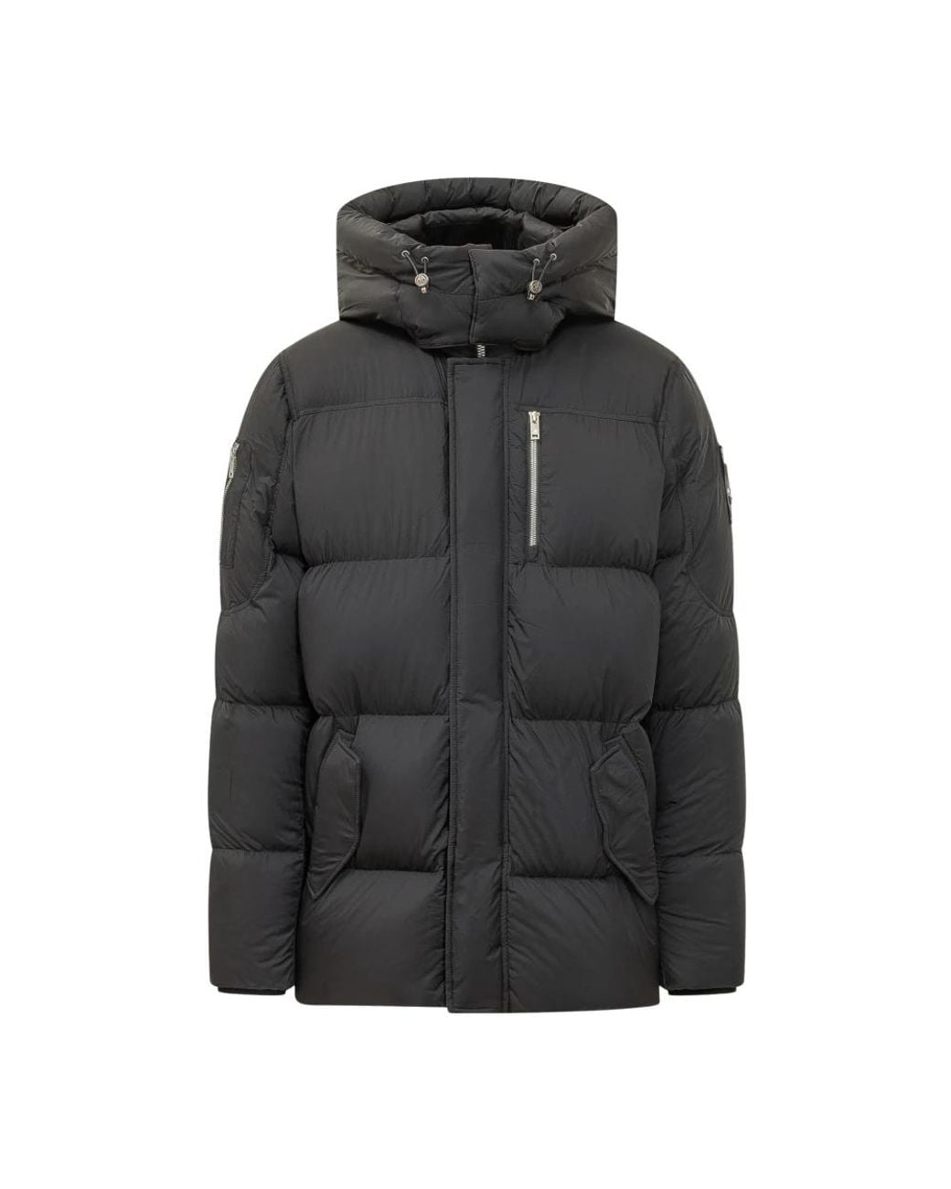Winter Jackets Moose Knuckles de hombre de color Black