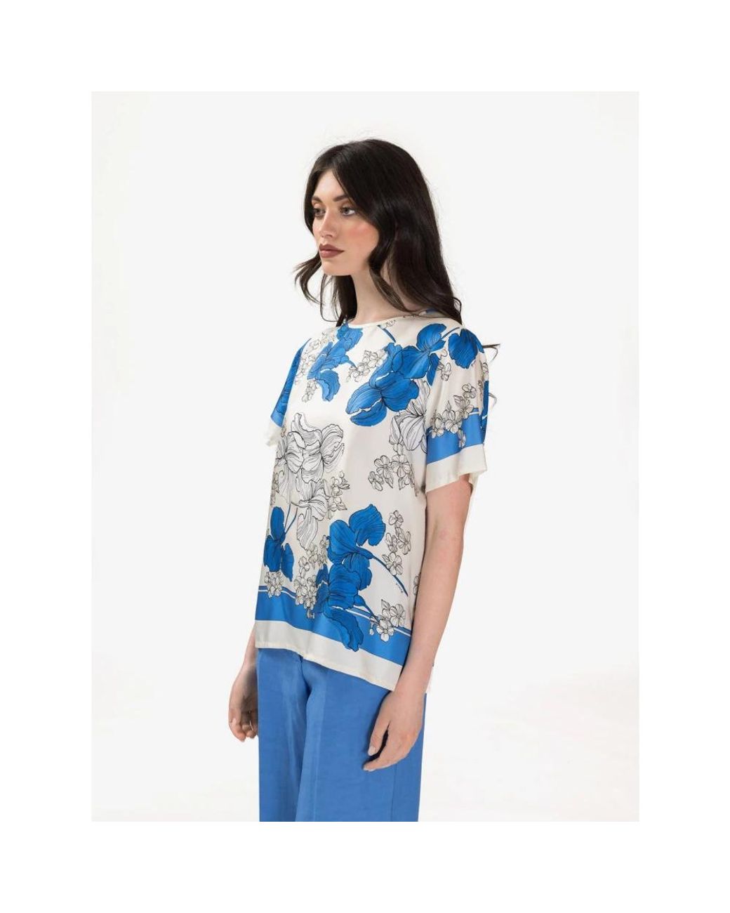 Blouses di P.A.R.O.S.H. in Blue