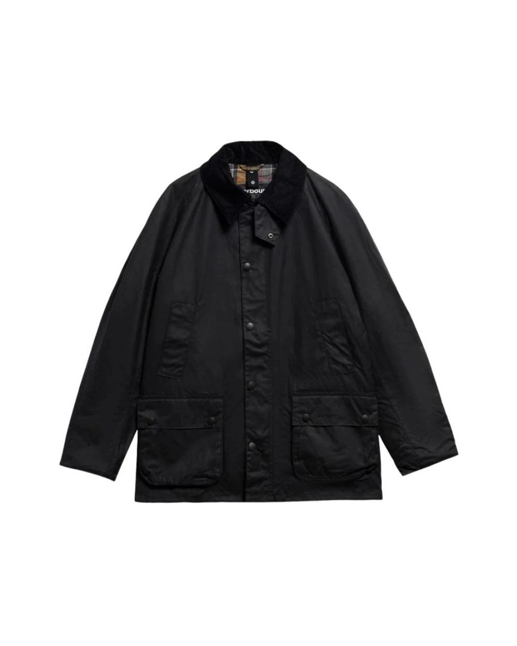 Barbour Ashby Wax Jacket in het Black voor heren