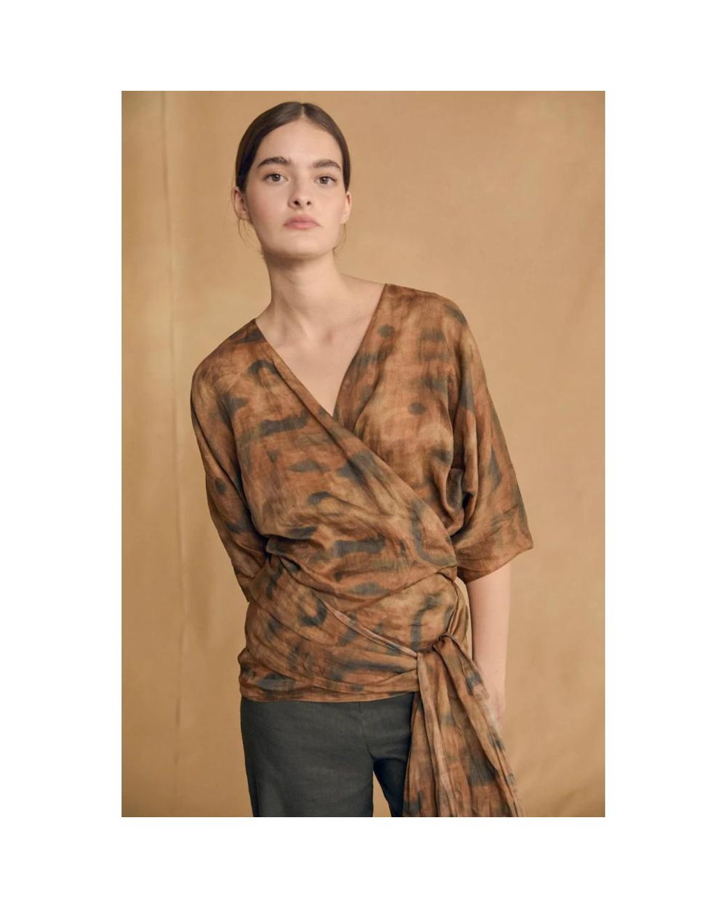 Kimonos Cortana de color Natural
