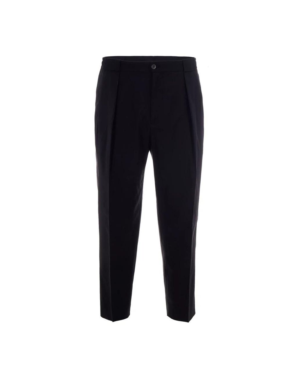 BRIGLIA Blue Slim-Fit Trousers for men