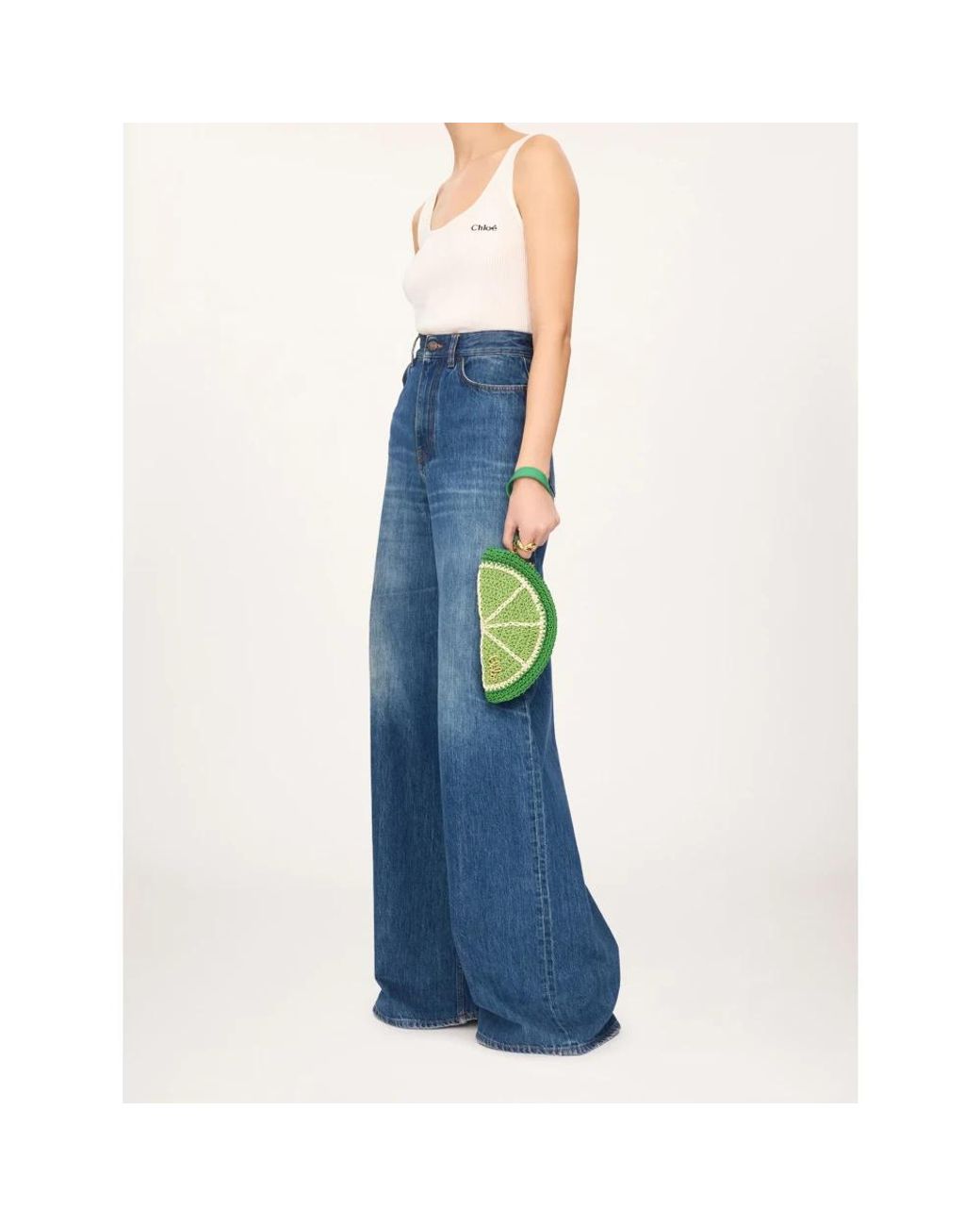Chloé Green Clutches