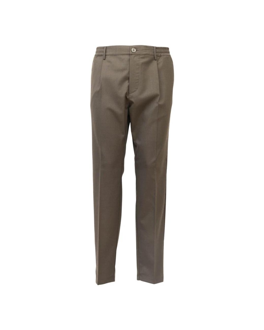 Cruna Gray Suit Trousers for men