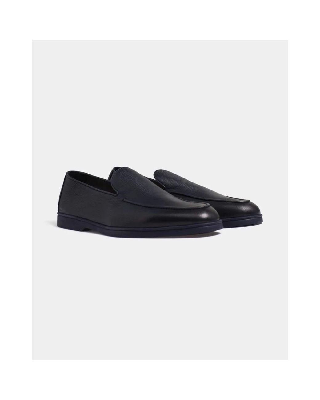 Doucal's Blue Loafers for men
