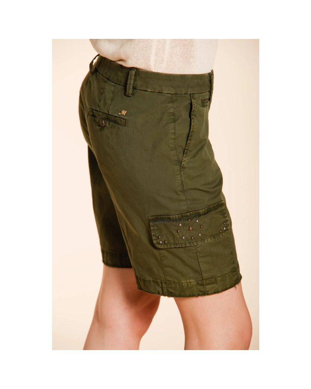Mason's Green Casual Shorts