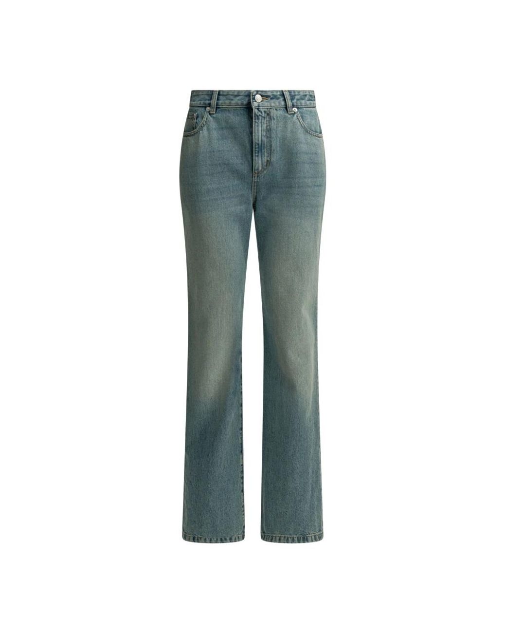 McQueen Blue Straight Jeans