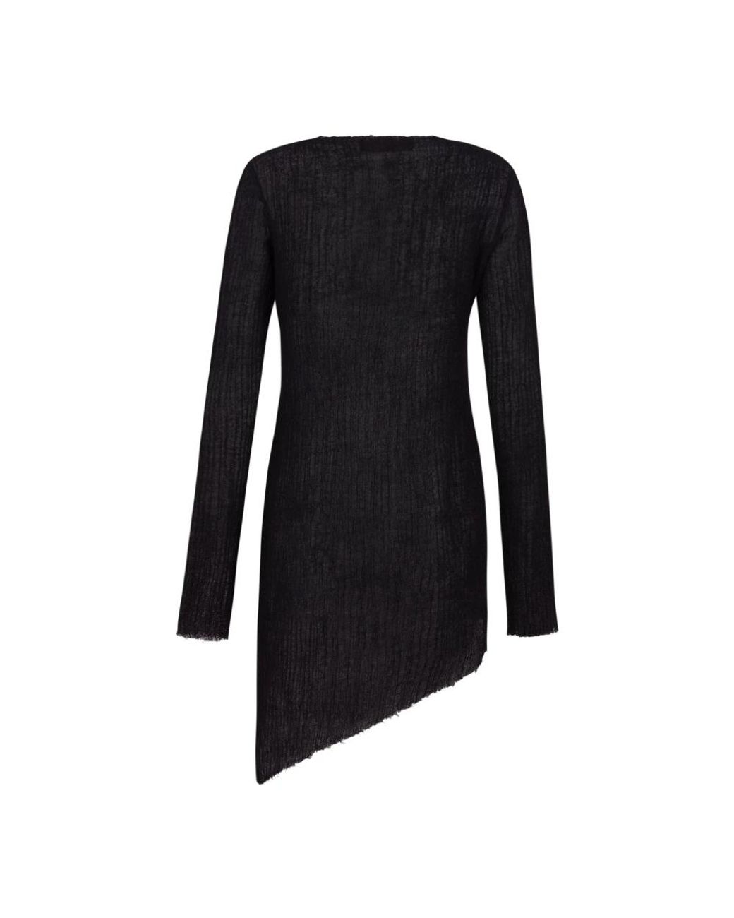 Cortana Black Round-Neck Knitwear