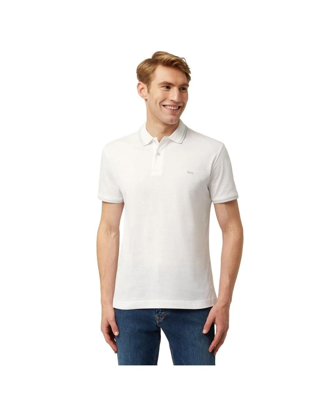 Harmont & Blaine Tops ,Wit ,Katoen Wit in het White voor heren