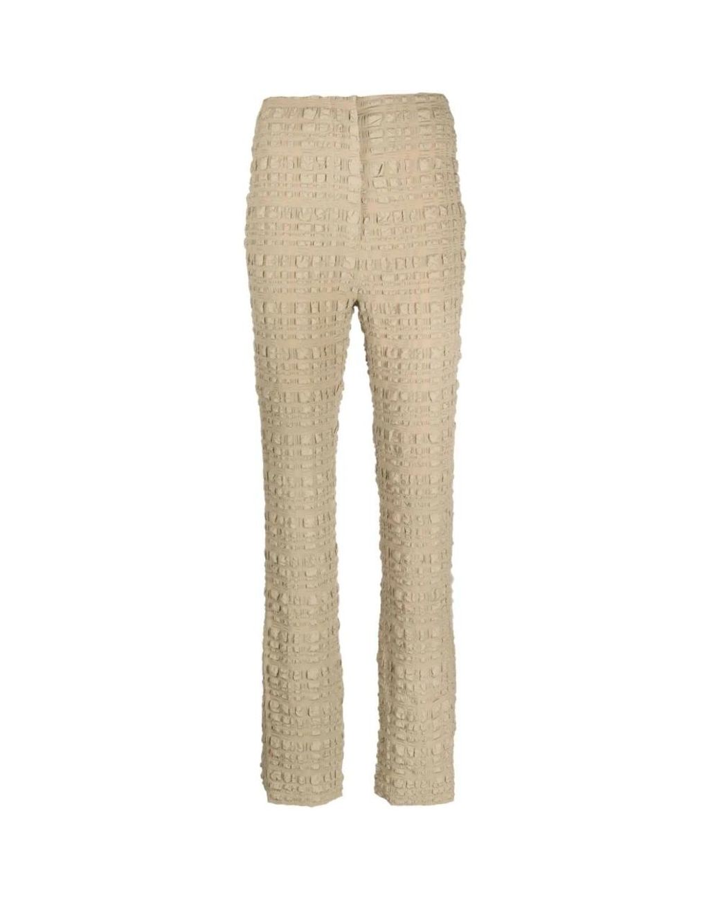 Nanushka Natural Slim-Fit Trousers