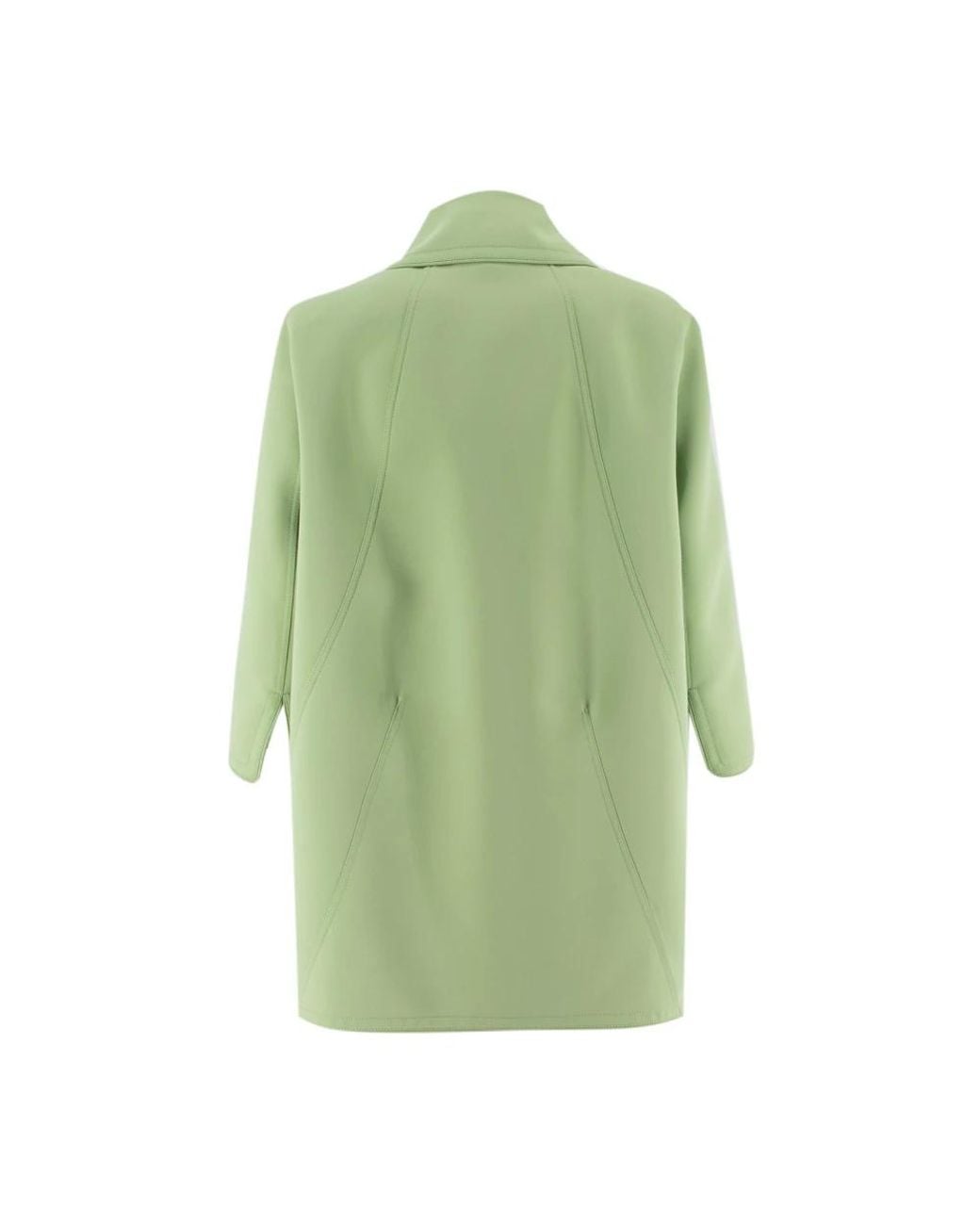 Ermanno Scervino Green Double-Breasted Coats