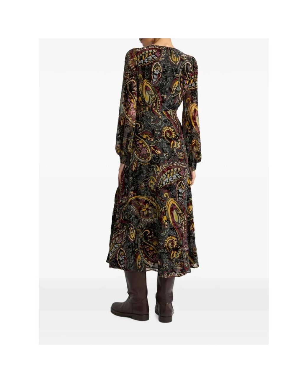 Midi Dresses Etro en coloris Black