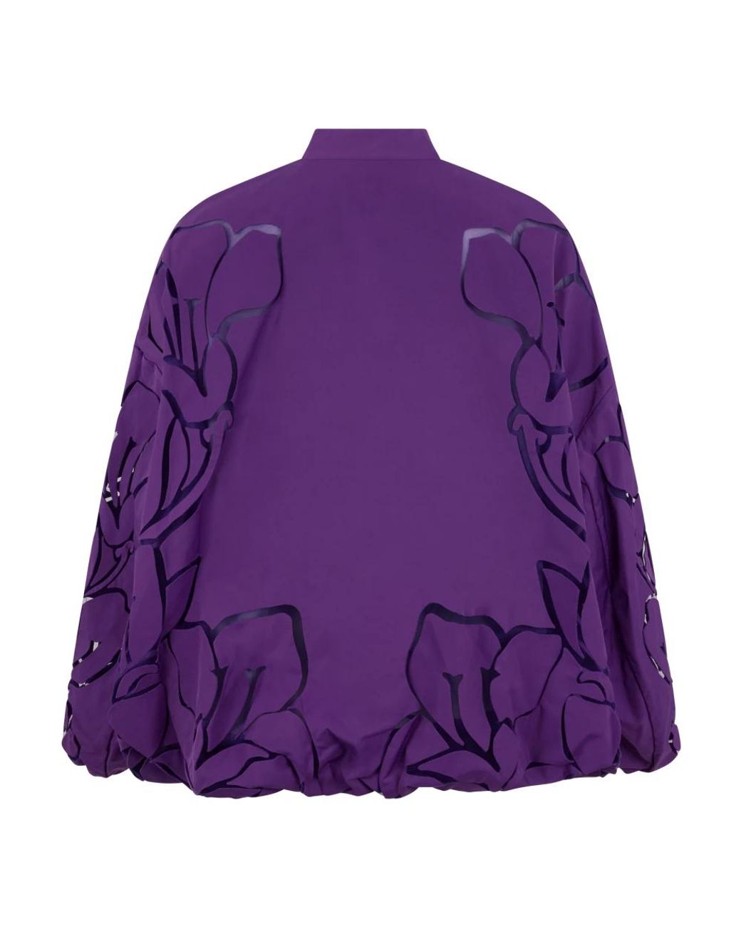Valentino Garavani Purple Bomber Jackets for men