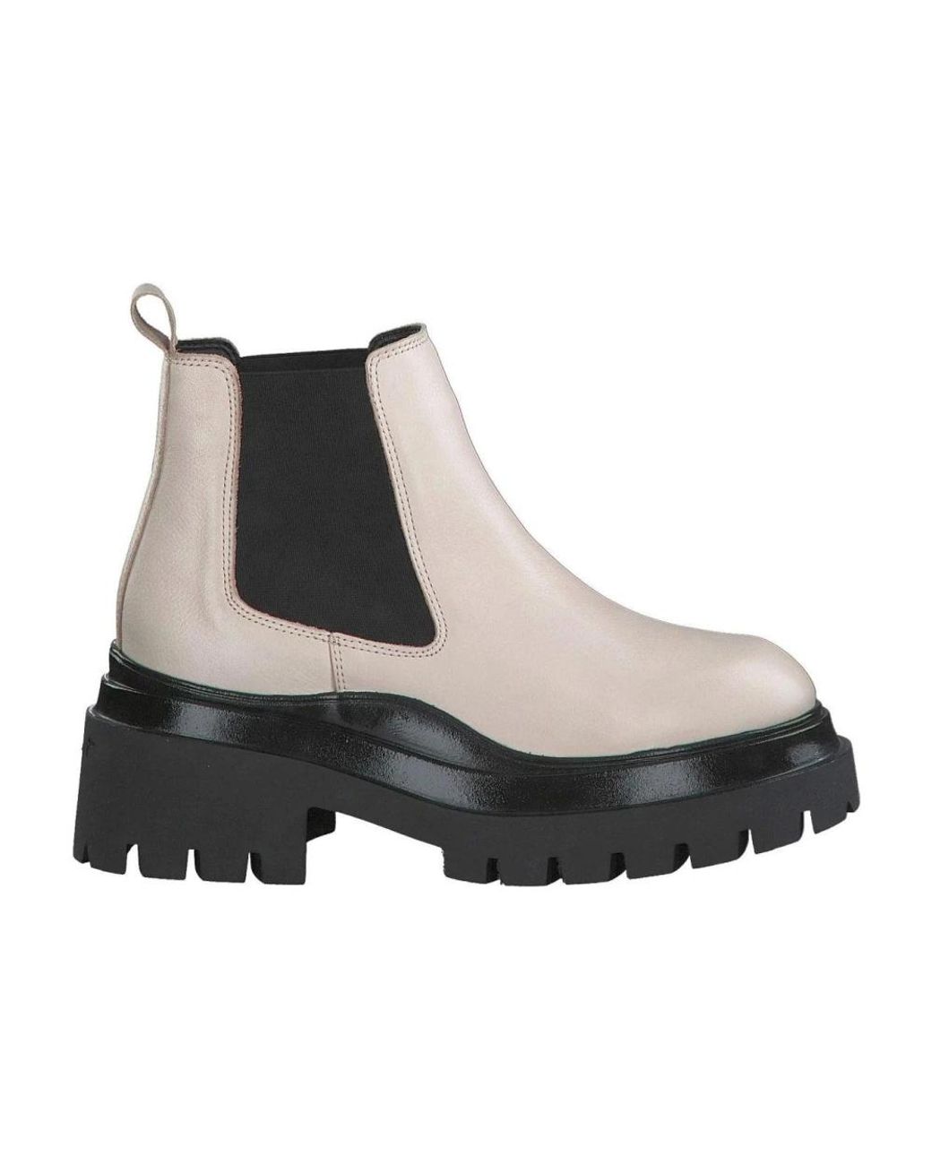 Tamaris Black Chelsea Boots
