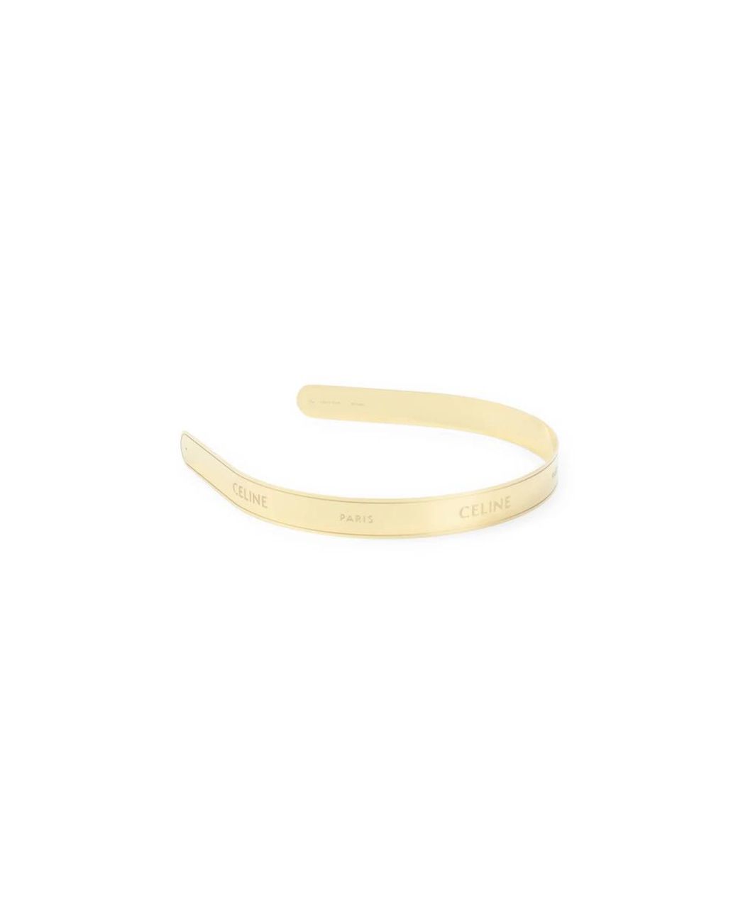Céline Metallic Thin Headband