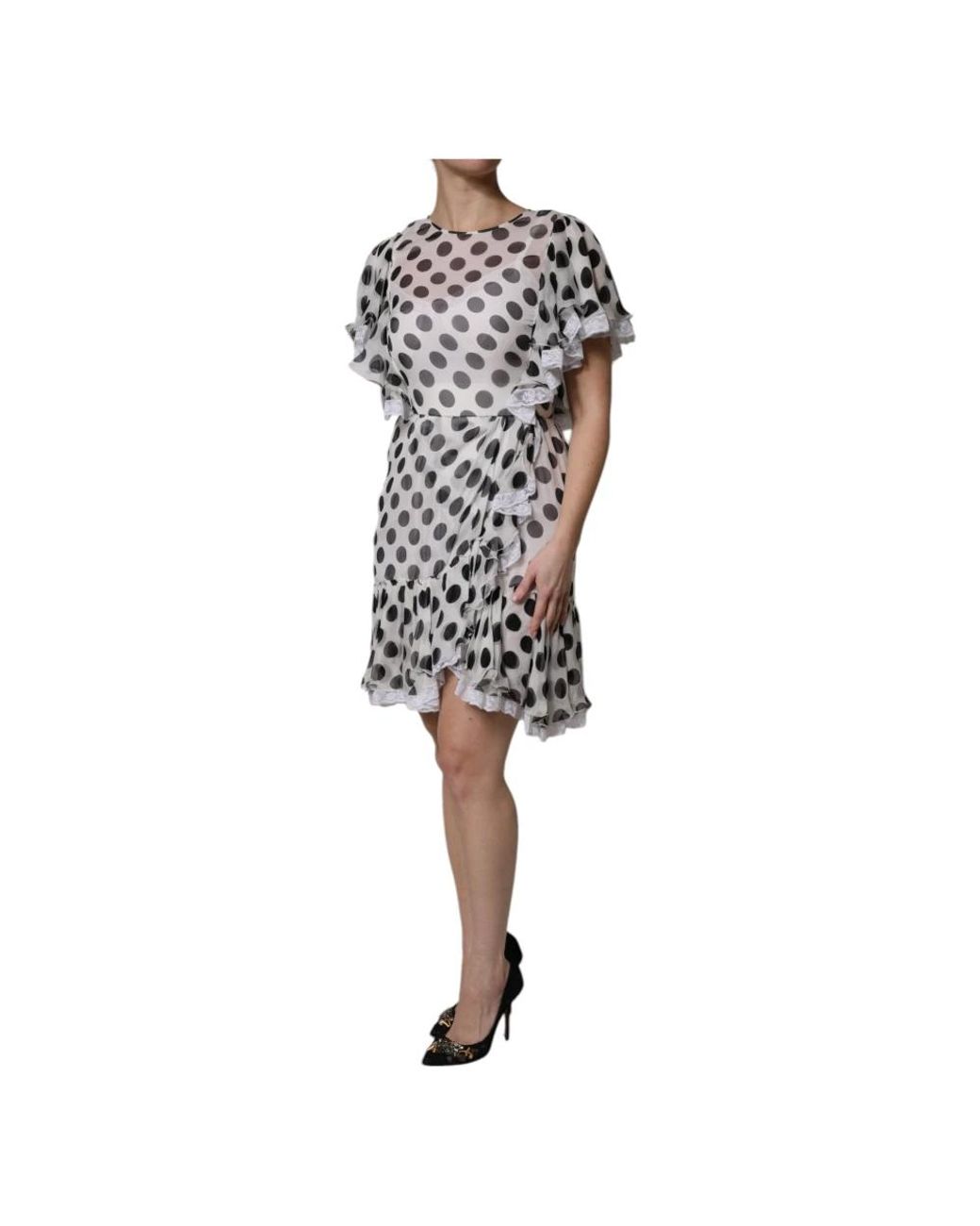 Dolce & Gabbana Black Short Dresses