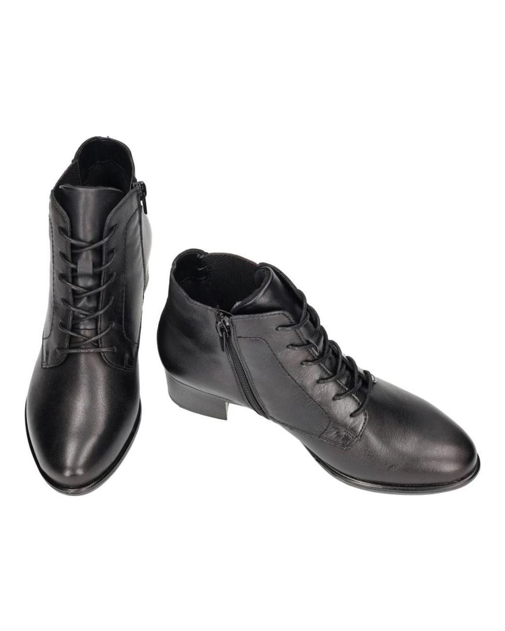 Remonte Black Schnürstiefelette