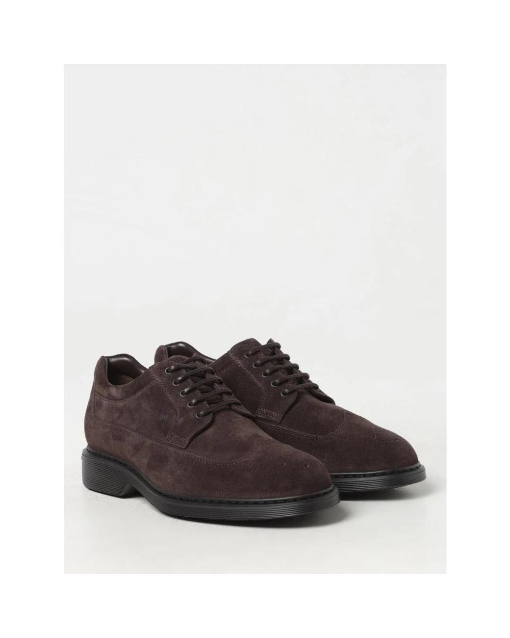 Hogan Brown Dress Shoes for men
