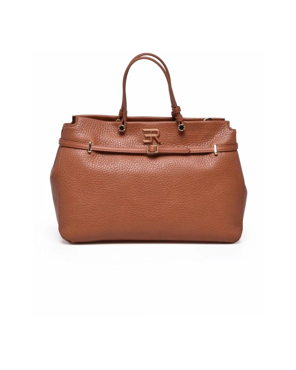 Ermanno Scervino Brown Shopping Bags