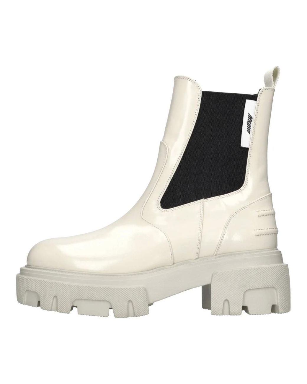 MSGM White Stiefel