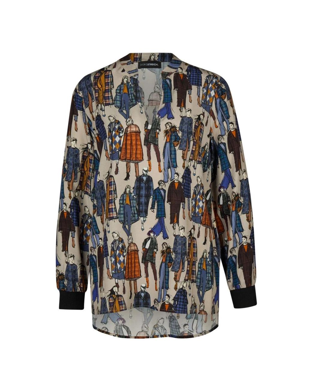 Blouses di Doris Streich in Blue