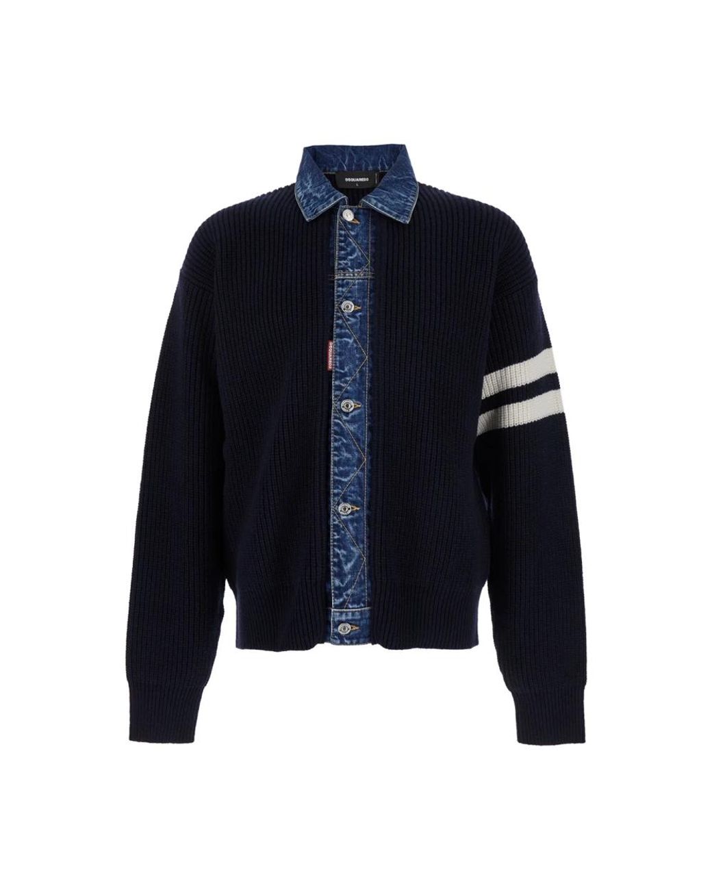DSquared² Blue Cardigans for men