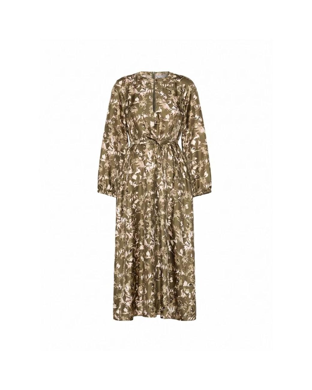 Max Mara Midi Jurken in het Natural