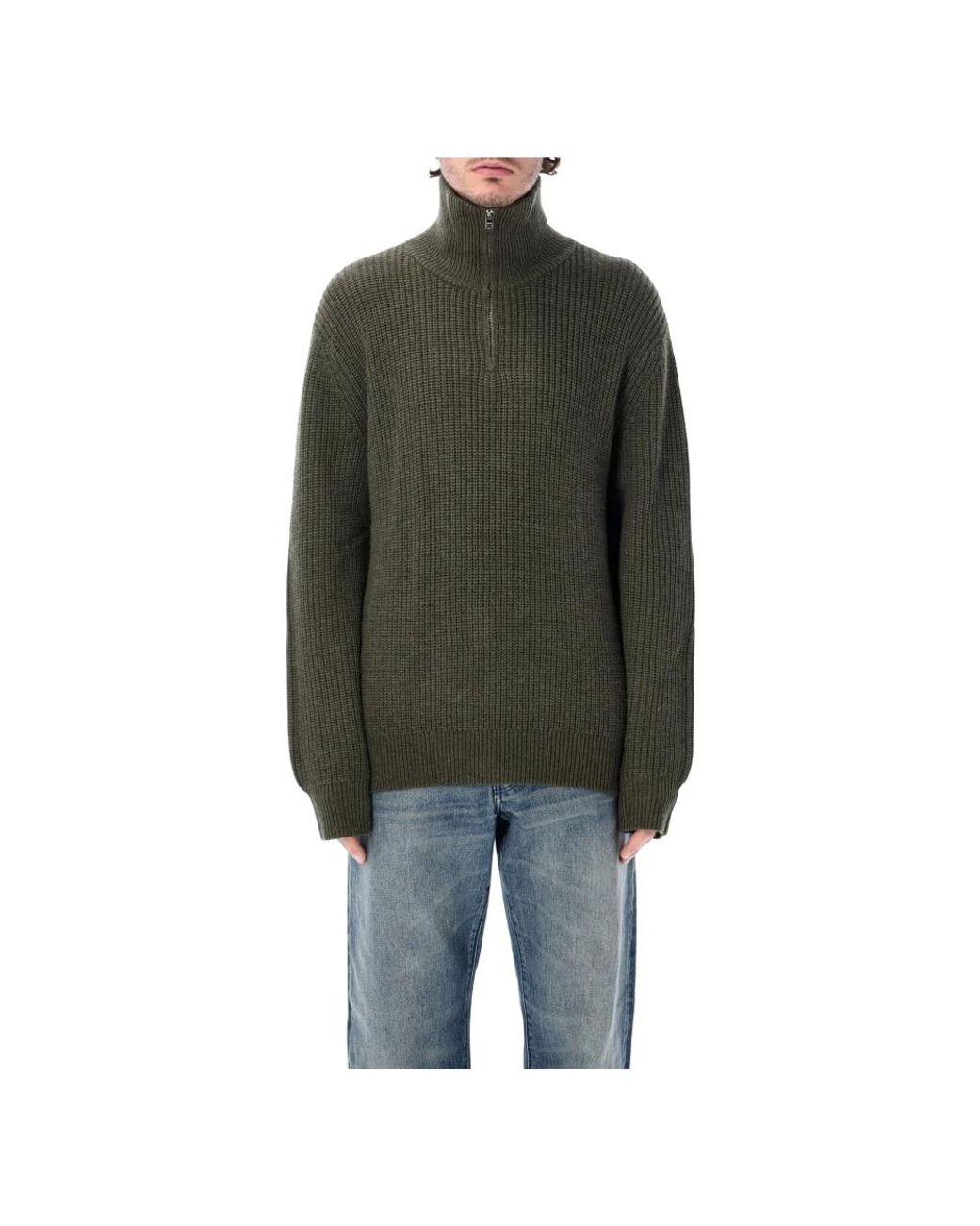 A.P.C. Green Turtlenecks for men