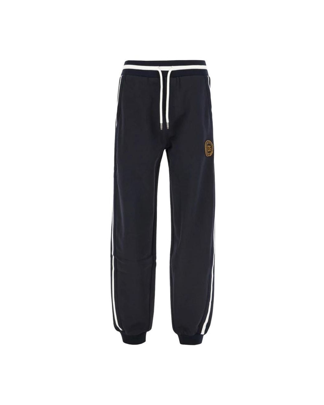Dolce & Gabbana Blue Sweatpants for men