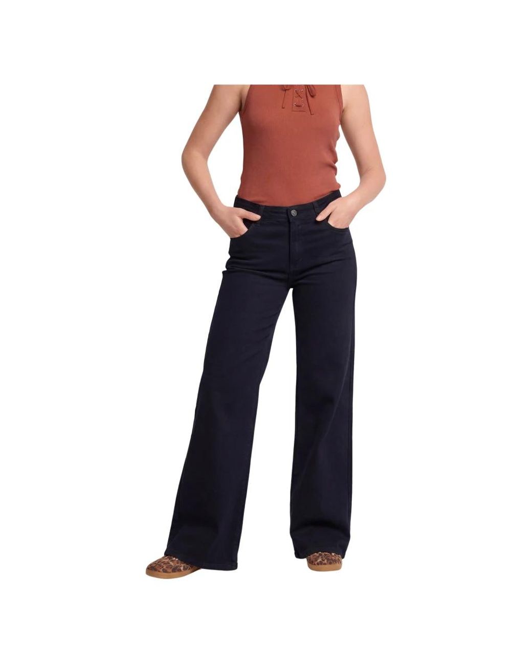Kocca Blue Wide Trousers