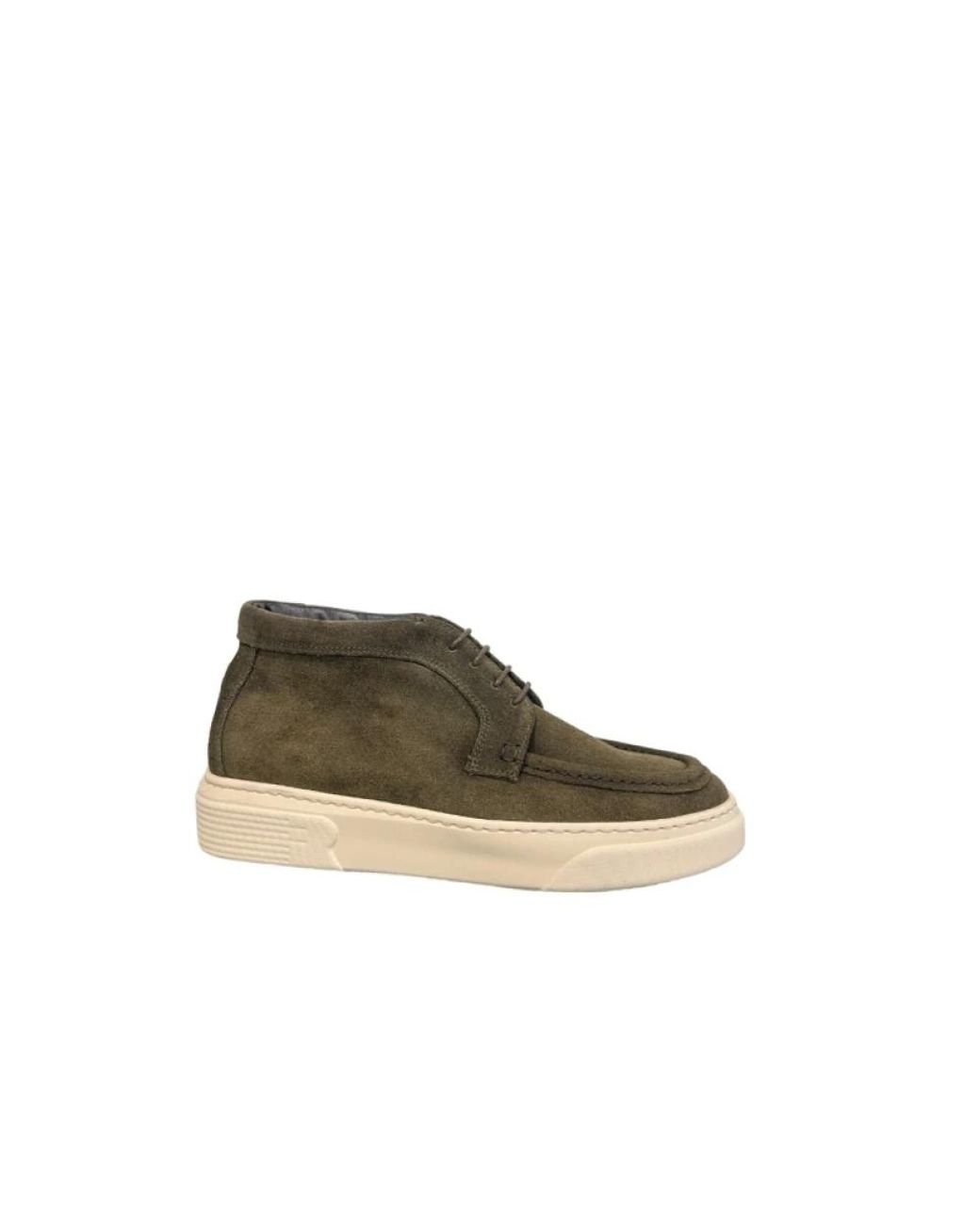 Fratelli Rossetti Green Lace-Up Boots for men