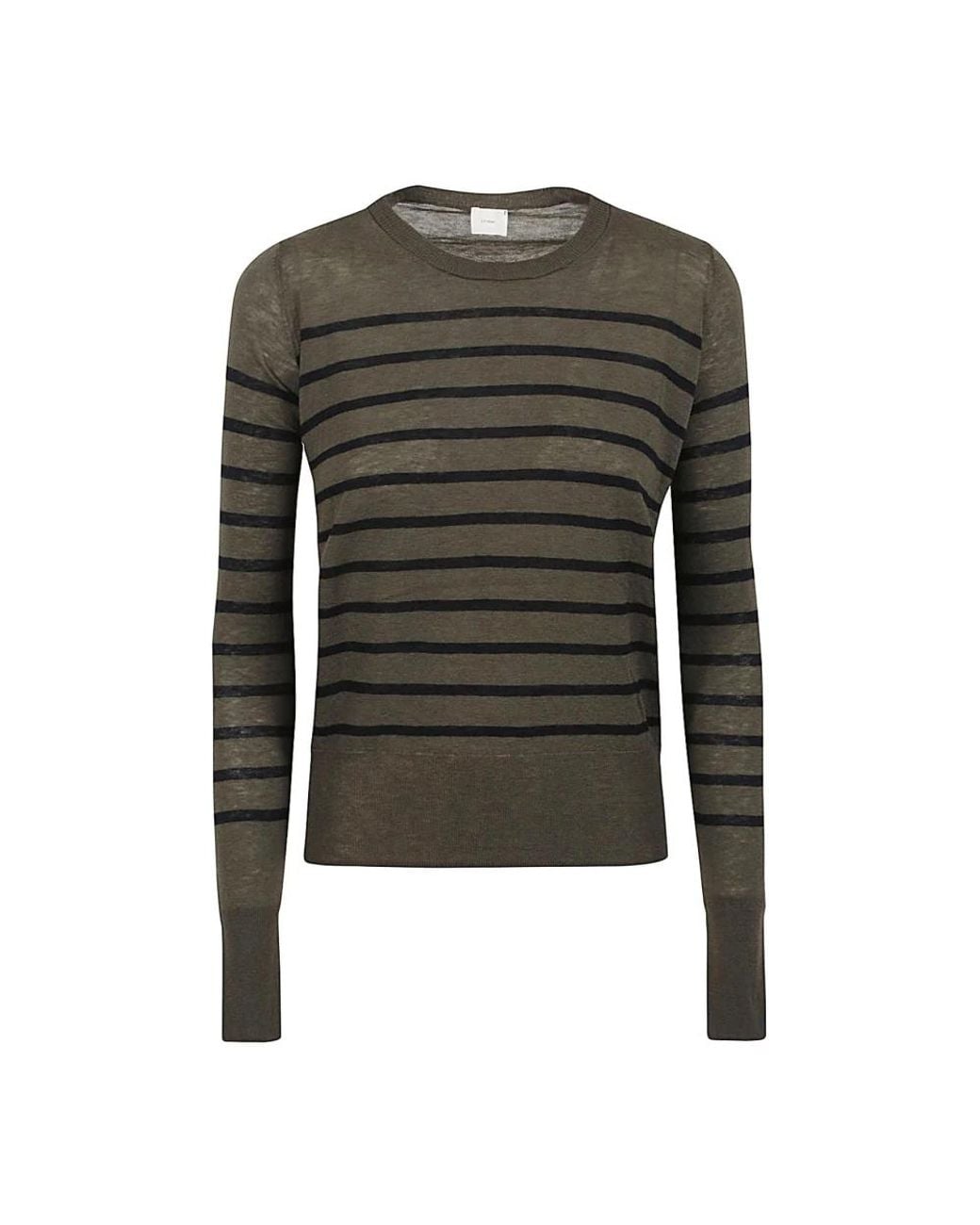 C.T.Plage Green Round-Neck Knitwear