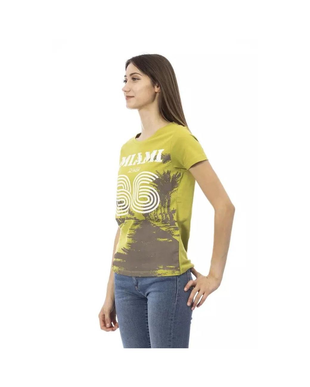 Trussardi Green T-Shirts
