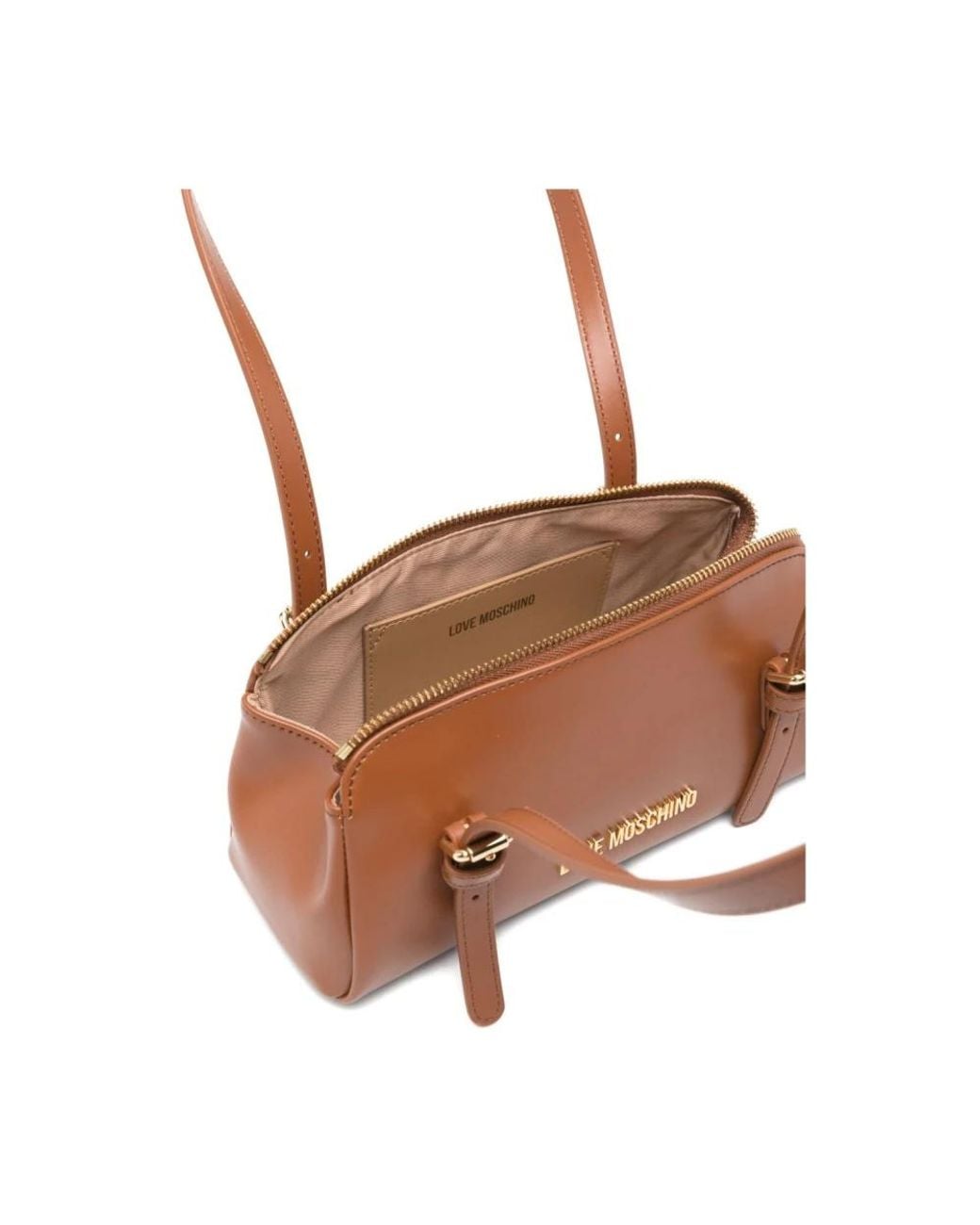 Love Moschino Brown Shoulder Bags