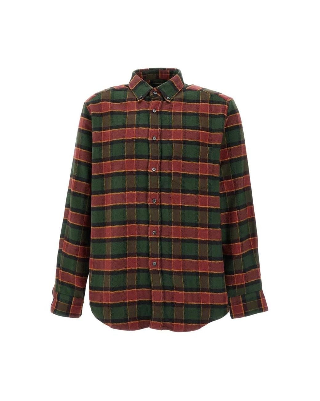 Portuguese Flannel Green Casual Shirts for men