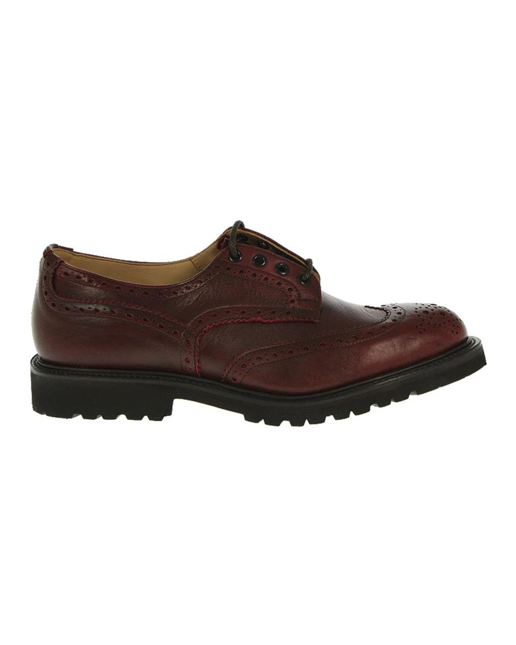 Tricker's Brown Laced Shoes for men