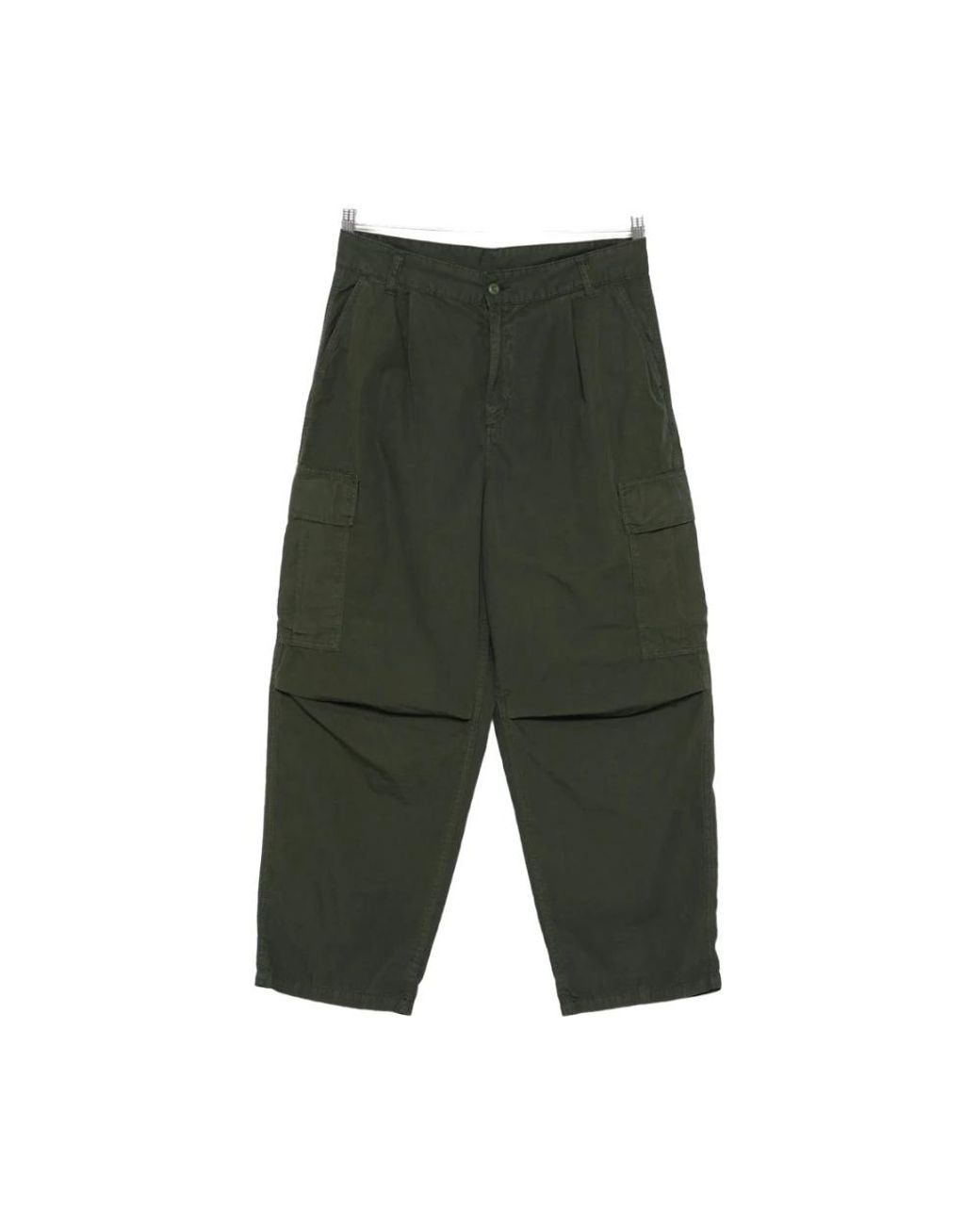Carhartt Green Straight Trousers for men