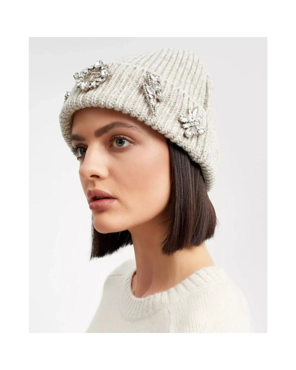 Philipp Plein Natural Beanies